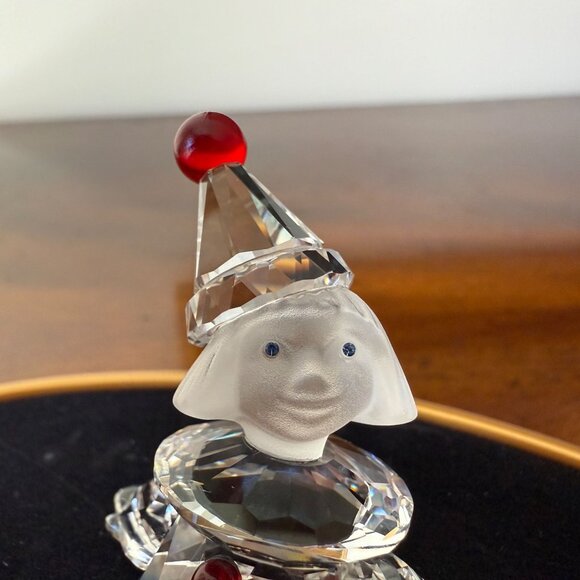 Swarovski Crystal Puppet Clown Figurine W/ COA & Box EUC - Picture 10 of 16